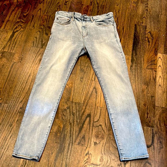 Men’s GAP Medium Wash Jeans Size 34x30 Skinny - Picture 1 of 4